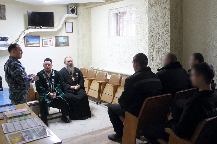 В Бугульминском СИЗО мухтасиб прочитал лекцию об основах Ислама