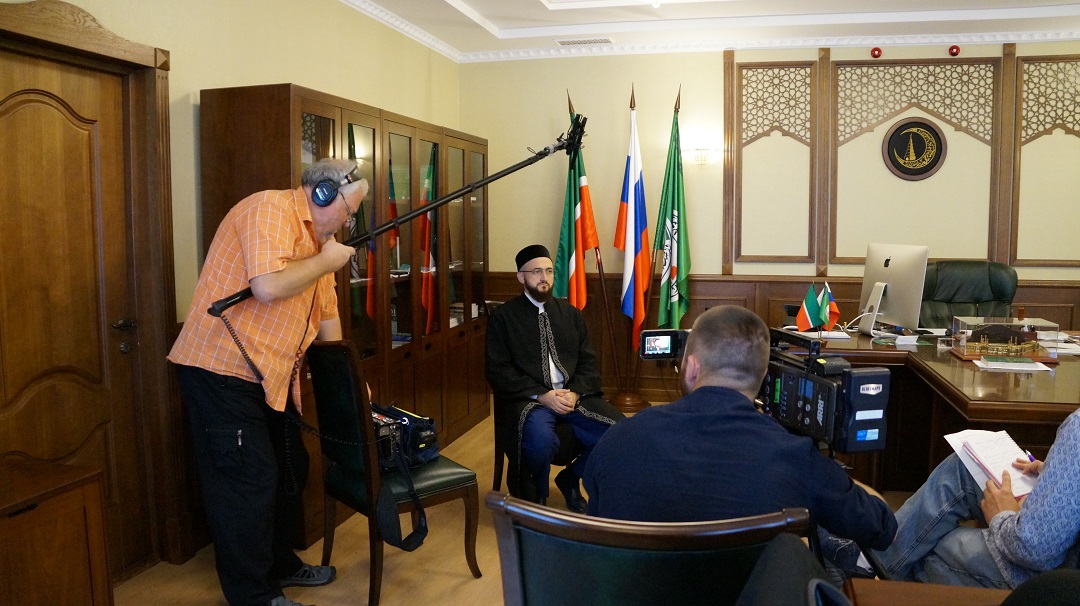 Визит съёмочной группы Болгарии к муфтию Татарстана