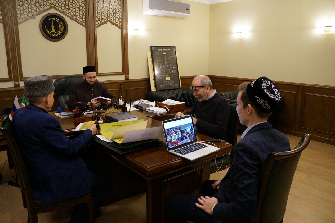 Муфтий встретился с представителями Всемирного конгресса татар