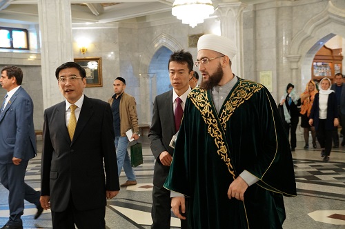  Муфтий РТ ознакомил китайских гостей с  духовными ценностями татар