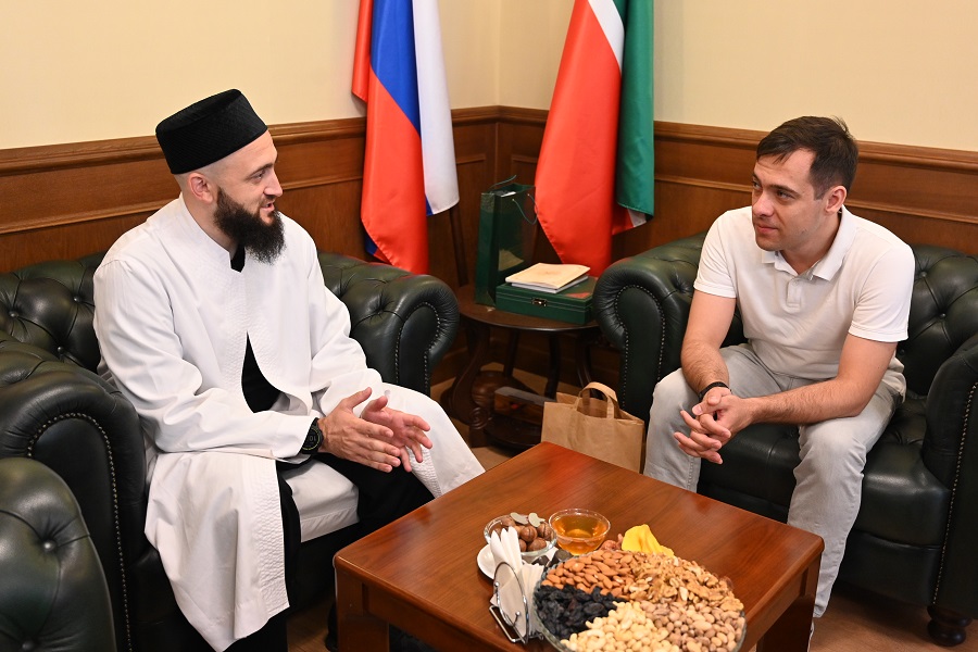Муфтий Татарстана встретился с президентом федерации альпинизма РТ