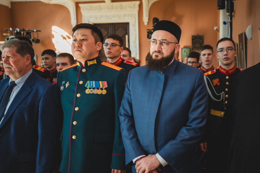 Муфтий принял участие в торжественном мероприятии, посвященном 80-летию Победы в ВОВ