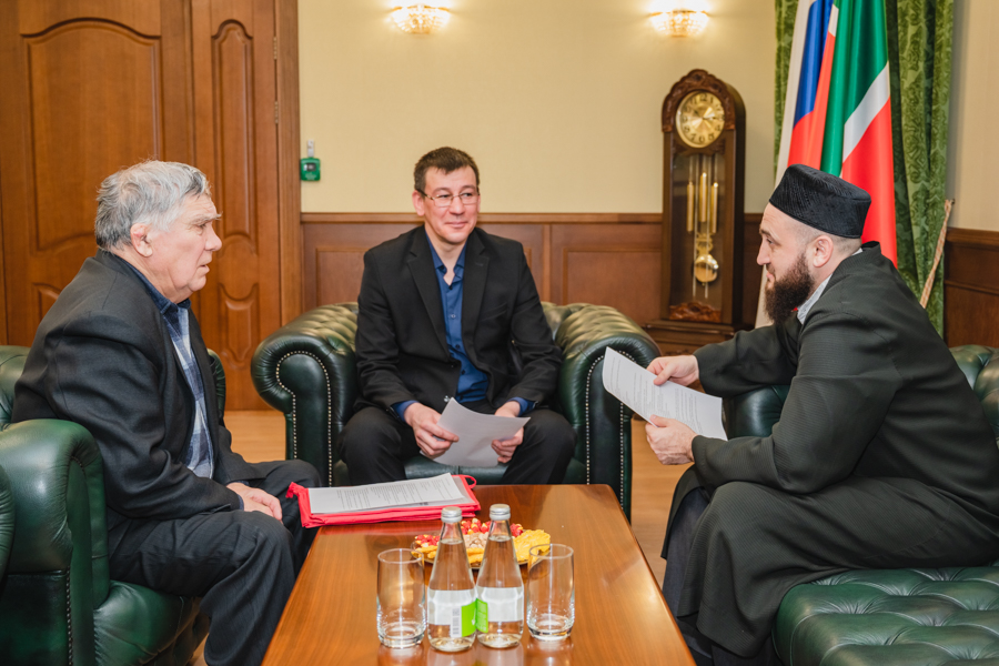 Муфтий встретился с президентом Федерации джиу-джитсу Татарстана