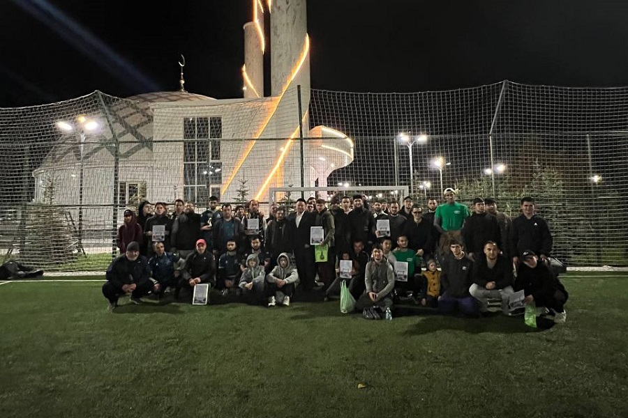 В Бугульме прошёл турнир «Ночная лига» по мини-футболу среди мечетей РТ на кубок Бугульминского мухтасибата