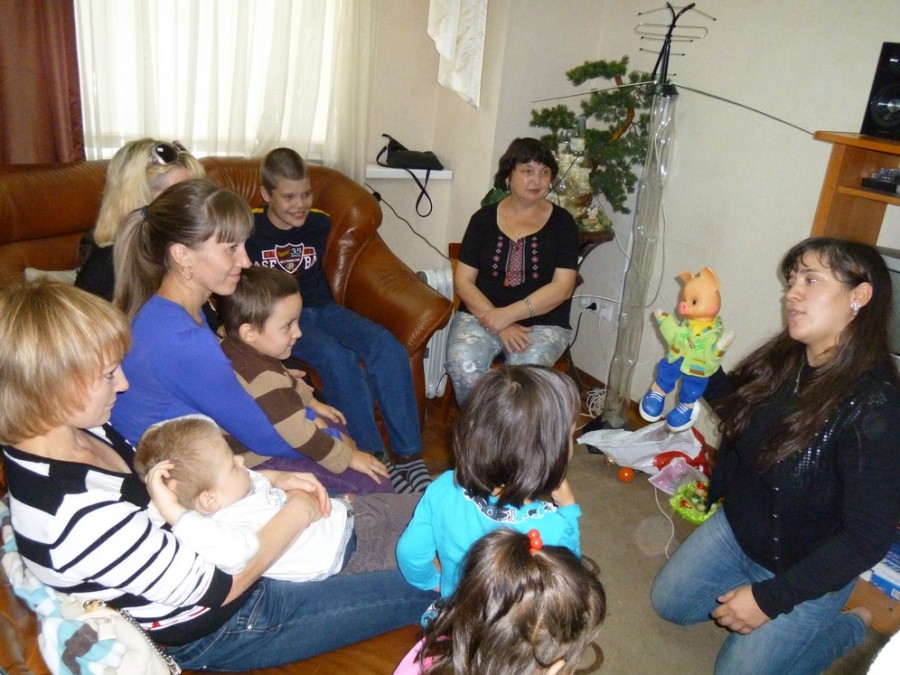 Сотрудники БФ «Закят» посетили занятия с особенными детьми