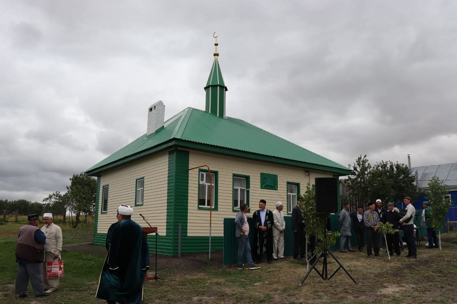 В селе Новое Чекурское Дрожжановского района открыли мечеть