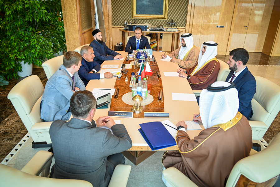 Муфтий принял участие во встрече Раиса РТ с министром из Бахрейна