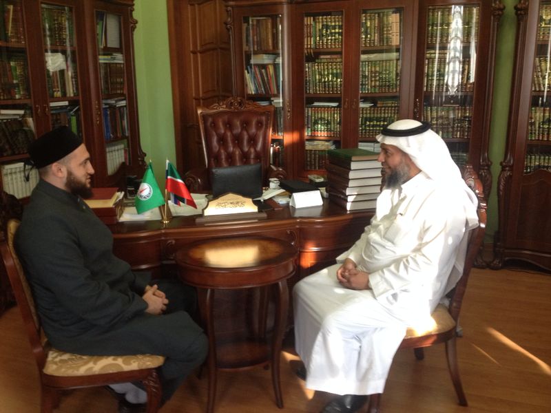 Муфтий РТ в своей резиденции принял высокого гостя из Саудовской Аравии