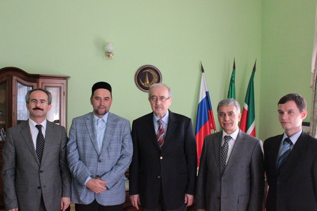 Муфтий Илдус хазрат Файзов встретился с делегацией Турецкой Республики из Университета «29 мая»