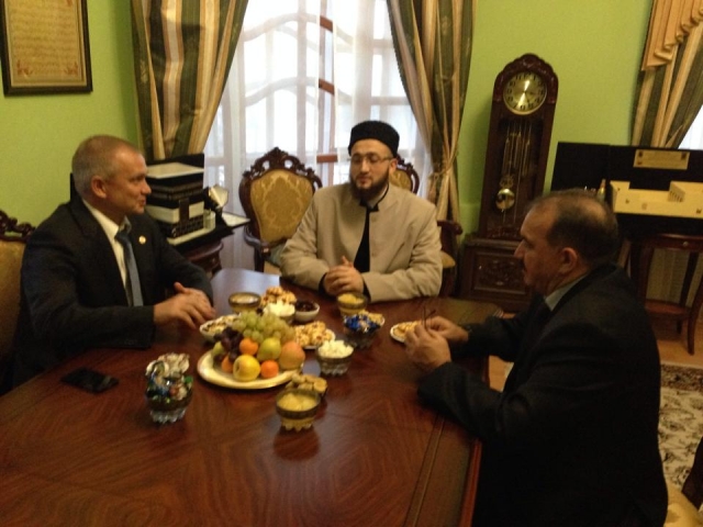 Муфтий Татарстана провел встречу с главой Чистопольского района РТ