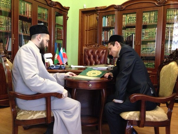 Муфтий Татарстана провел рабочую встречу с председателем Совета Улемов ДУМ РТ