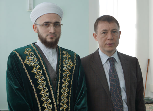 Муфтий Татарстана встретился с главой Муслюмовского района