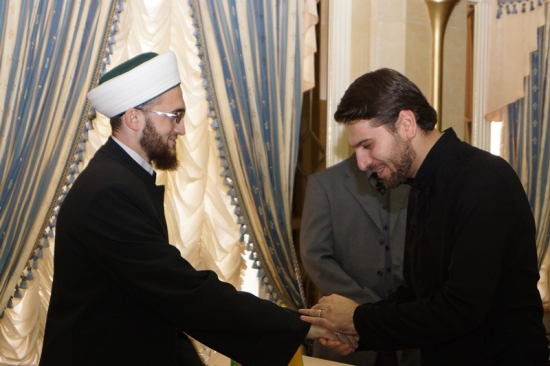 Муфтий Татарстана встретился с Сами Юсуфом и группой Нашидуль-Ислам