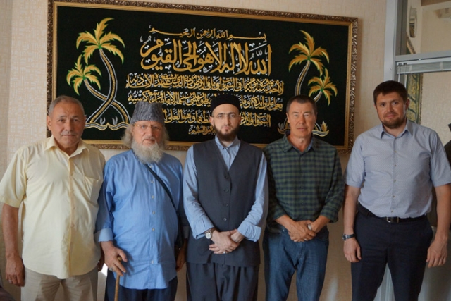 Муфтият Татарстана посетили Талгат Таджутдин и Марат Кабаев