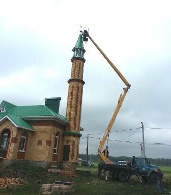 На 15 мечеть Бугульминского района возвели полумесяц