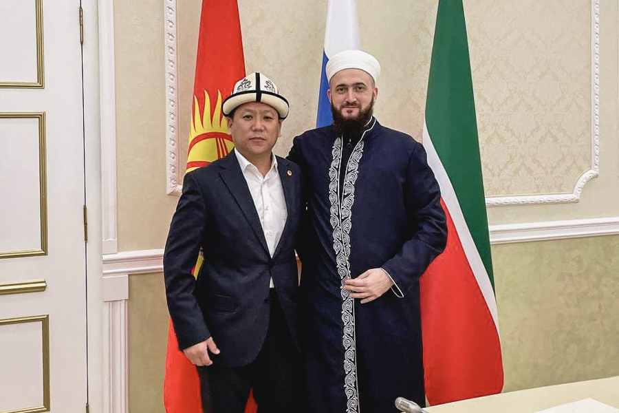 Камиль хазрат встретился с и.о. муфтия мусульман Кыргызстана