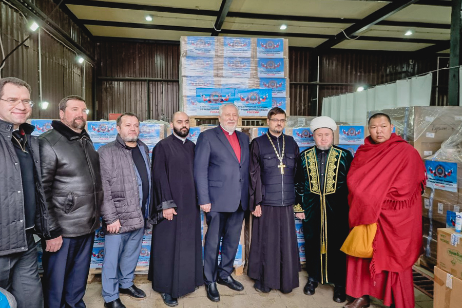 ДУМ РТ совместно с иными религиозными организациями направило гуманитарный груз на Донбасс