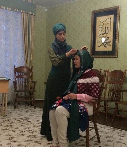 Представитель СММ России Факия Ларина приняла участие в открытие мусульманского клуба для женщин в Москве