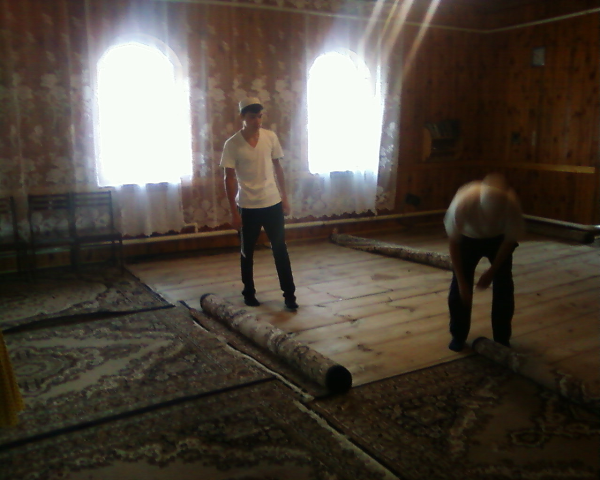 В центральной мечети Кайбицкого района готовятся к встрече Рамадана