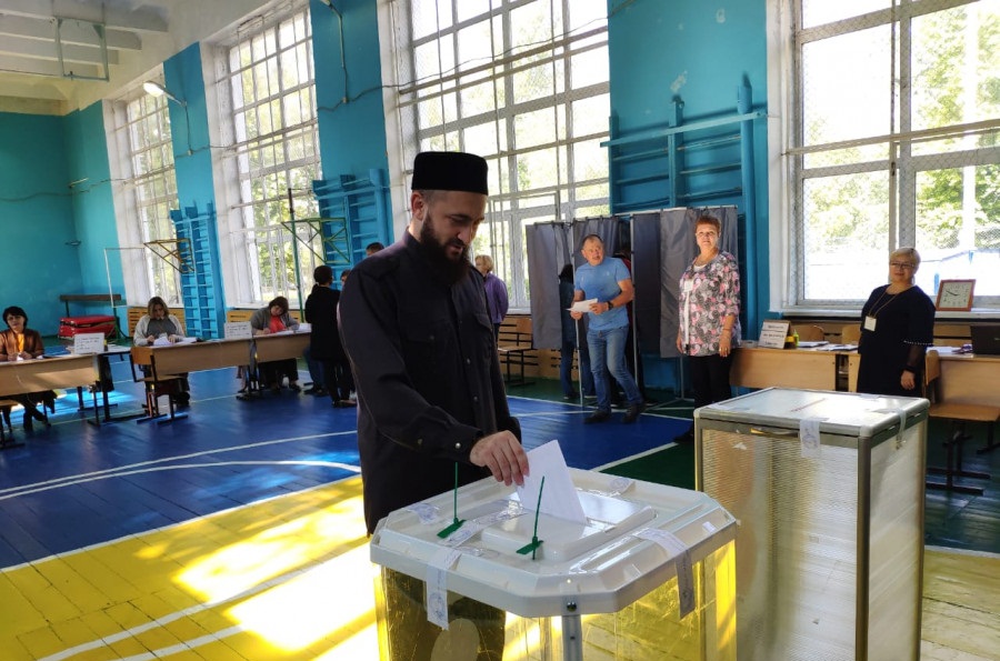 Муфтий РТ принял участие в выборах