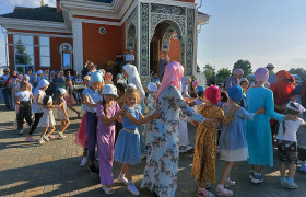 В мечети "Анас" прошел праздник в честь окончания летней духовно-оздоровительной смены
